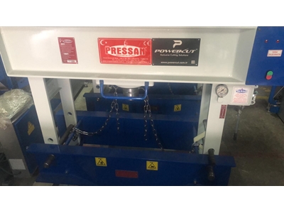 100 Ton Motorlu Gezer Piston Hidrolik Atölye Tip Kollu Pres - 2