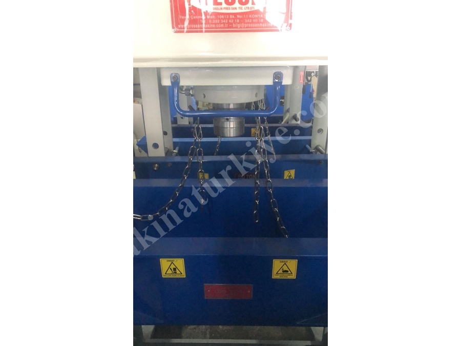 100 Ton Motorlu Gezer Piston Hidrolik Atölye Tip Kollu Pres