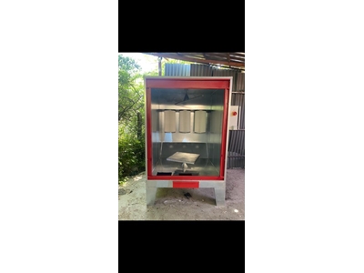 Filtreli Manuel Elektrostatik Toz Boya Kabini - 8