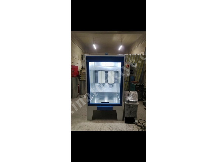 Filtreli Manuel Elektrostatik Toz Boya Kabini