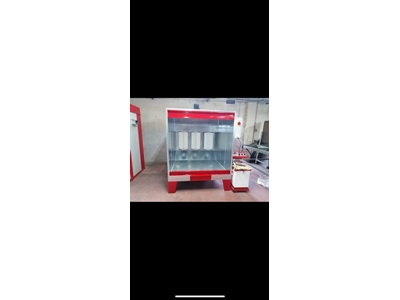 Filtreli Manuel Elektrostatik Toz Boya Kabini - 1