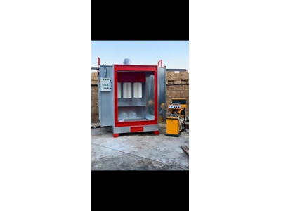 Manual Electrostatic Powder Coating Booth With Filter - 1