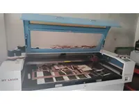 130 W Çift Kafa Ahşap Lazer Kesim Makinası