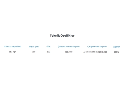 M5/M24 Hidrolik Kılavuz Çekme Makinesi - 2