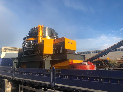 Fabo vsı-900 Vertical Shaft Impact Crusher 100-300 T/Hour Stock - 12