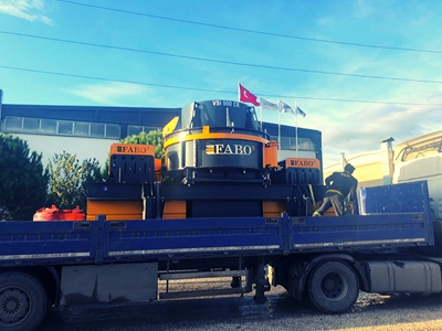 Fabo vsı-900 Vertical Shaft Impact Crusher 100-300 T/Hour Stock - 15