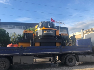 Fabo vsı-900 Vertical Shaft Impact Crusher 100-300 T/Hour Stock - 16