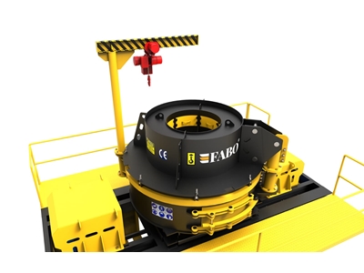 Fabo vsı-900 Vertical Shaft Impact Crusher 100-300 T/Hour Stock - 17