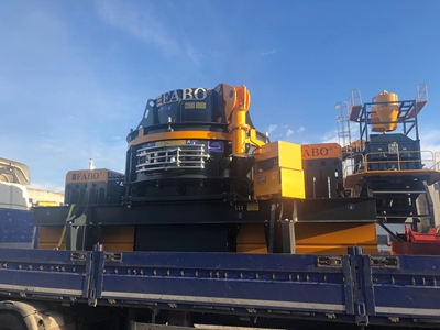 Fabo vsı-900 Vertical Shaft Impact Crusher 100-300 T/Hour Stock - 18
