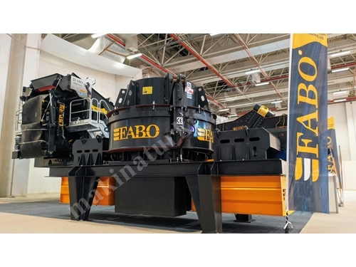 Вертикальная ударная дробилка Fabo VSI-900 для производительности от 100 до 300 т/час