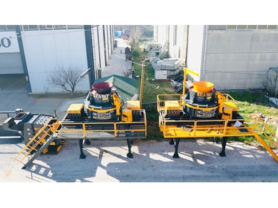 Fabo vsı-900 Vertical Shaft Impact Crusher 100-300 T/Hour Stock - 5