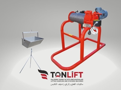 500 Kg Ground Operated Gırgır Construction Crane - 0