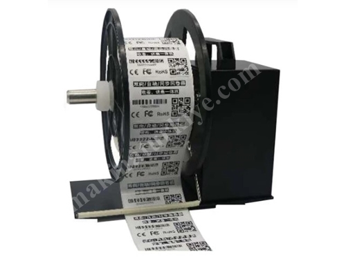 KDT-R6 (25,4-120) mm Harici Barkod Etiket Sarım Makinası