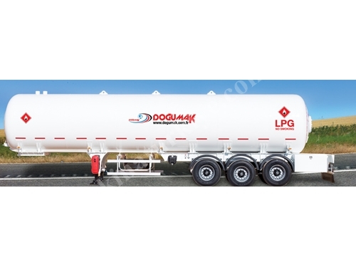 Camion-citerne semi-remorque de 30 m3 (GPL) pour carburant