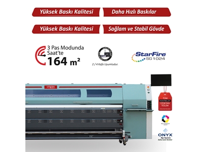 2-4 Kafa Solvent Baskı Makinası	 - 1