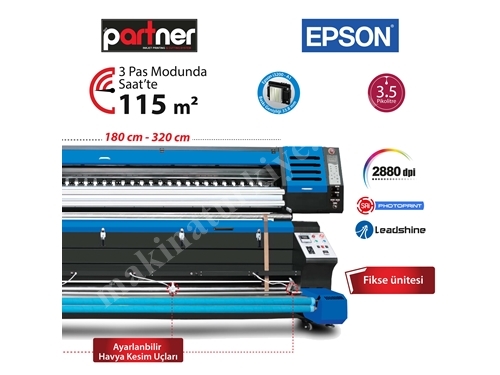 T1803-T3204 Su Bazlı Dijital Baskı Makinesi