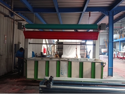 3800-2000 MM Dokuma Kumaş Açma Sallama Makinası - 1