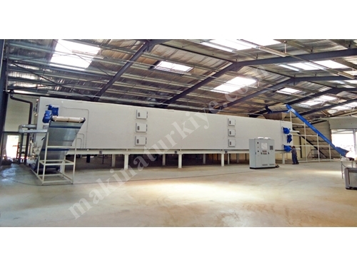 1000 kg/h Multi Layers Belt Dryer