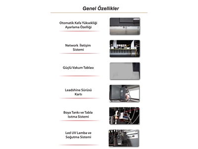 3 Kafalı 100 mm UV Baskı Makinası - 2