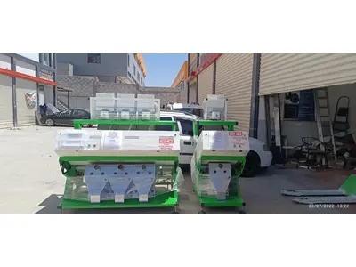 Sortex-Farbsortiermaschine mit 15 Tonnen pro Stunde Kapazität