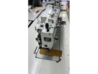 Einzel-Nadel-elektronische Lederauspolsterungs-Doppelschlupf-Ledernähmaschine
