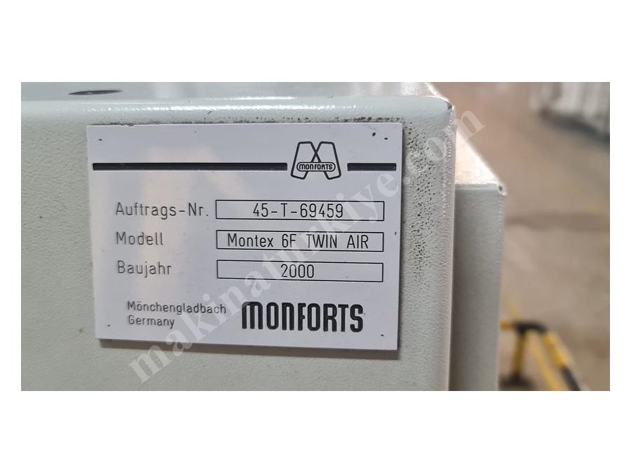 Monforst Ram Makinası & Stenter Machine 