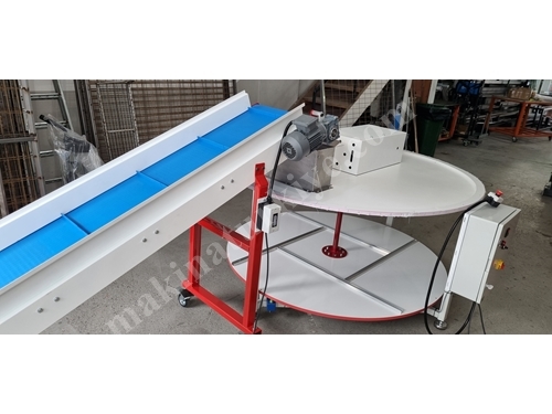 Rotary Table Modular Belt Conveyor System
