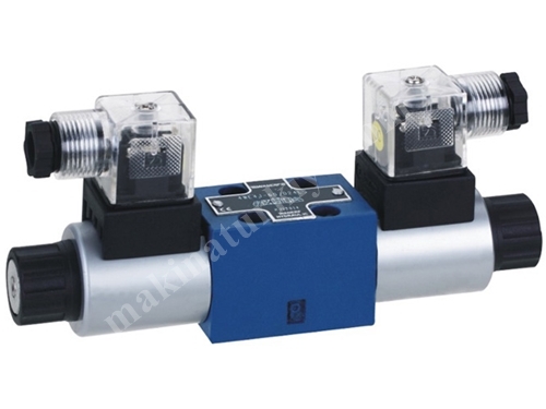4We Spool Kontrollü Hidrolik Solenoid Valf