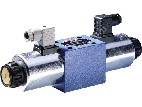 3We Solenoidle Çalışan Hidrolik Yön Kontrol Valfi