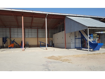 1000 kg/h Bantlı Çok Katlı Kurutma Fırını