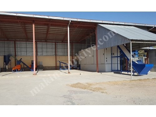 1000 kg/h Bantlı Çok Katlı Kurutma Fırını