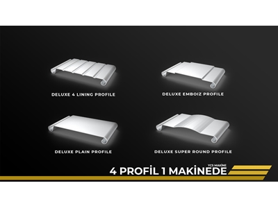 Özel 4 Profil 1 Makine De Roll Form Kepenk Lameli Makinası - 2
