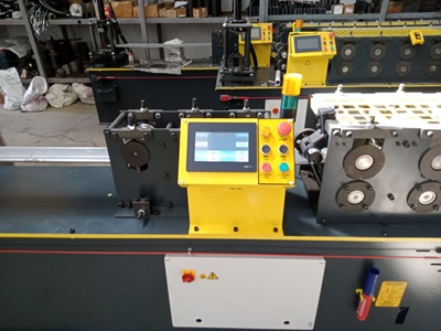 Özel 4 Profil 1 Makine De Roll Form Kepenk Lameli Makinası - 11