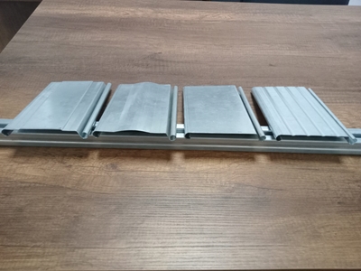 Özel 4 Profil 1 Makine De Roll Form Kepenk Lameli Makinası - 4