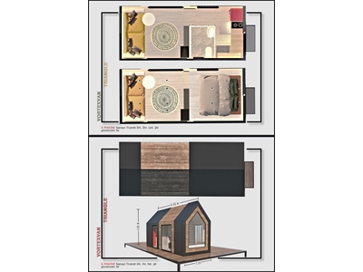 6 Metre Taşınabilir Tiny House - 1