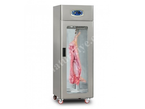 Tek Cam Kapılı Et Askılıklı Sanayi Tipi Dik Buz Dolabı