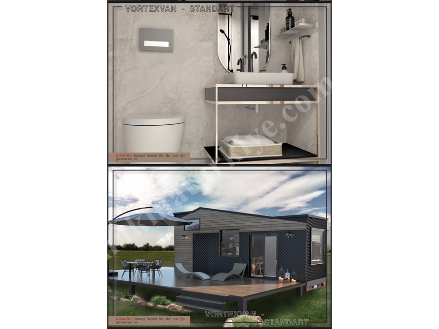 8 Metre Taşınabilir Tiny House