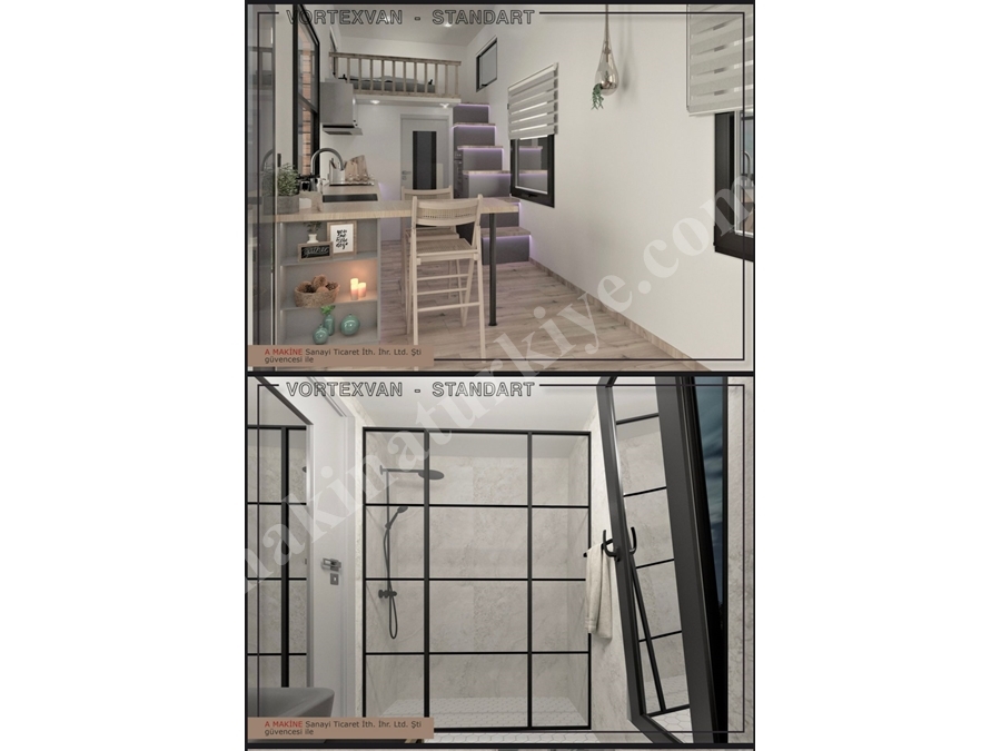 8 Metre Taşınabilir Tiny House