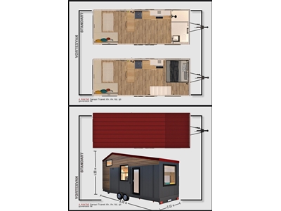 8 Metre Taşınabilir Tiny House - 5