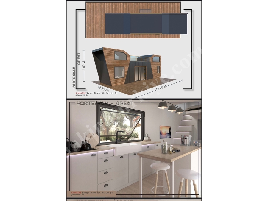 10 Metre Taşınabilir Tiny House