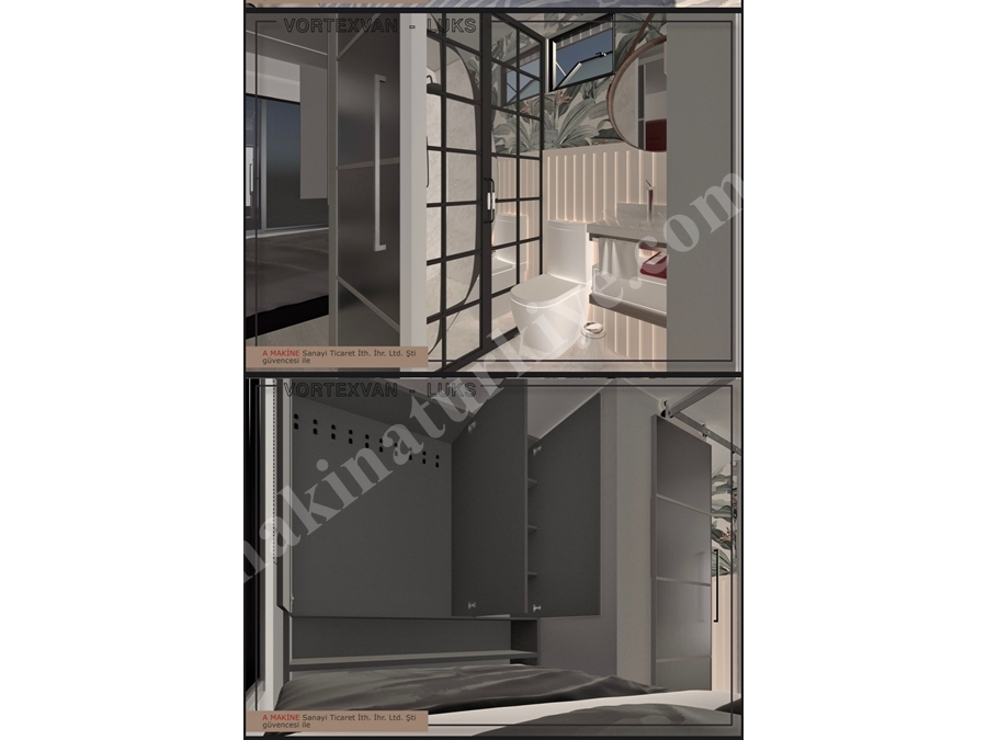 8 Metre Taşınabilir Lüks Tiny House