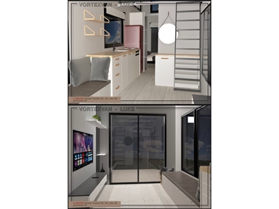 8 Metre Taşınabilir Lüks Tiny House - 3
