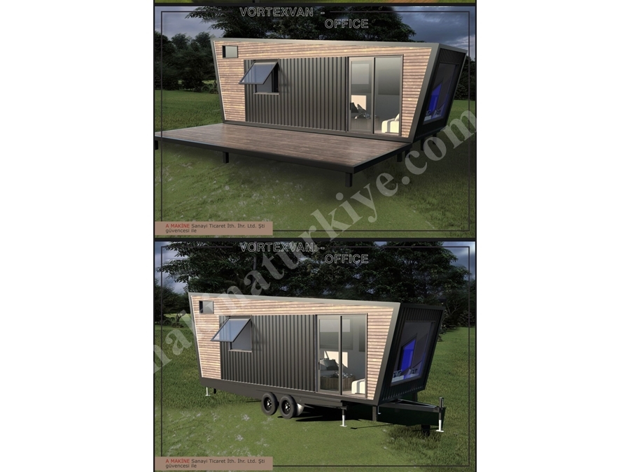 7 - 10 Metre Taşınabilir Office Tip Tiny House