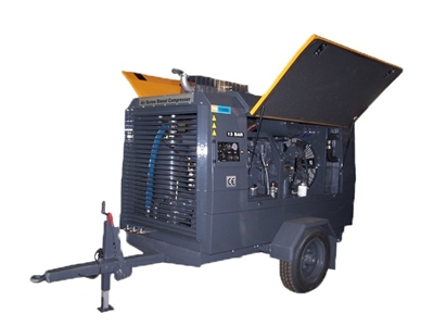 Mobile Diesel Screw Compressor - 0