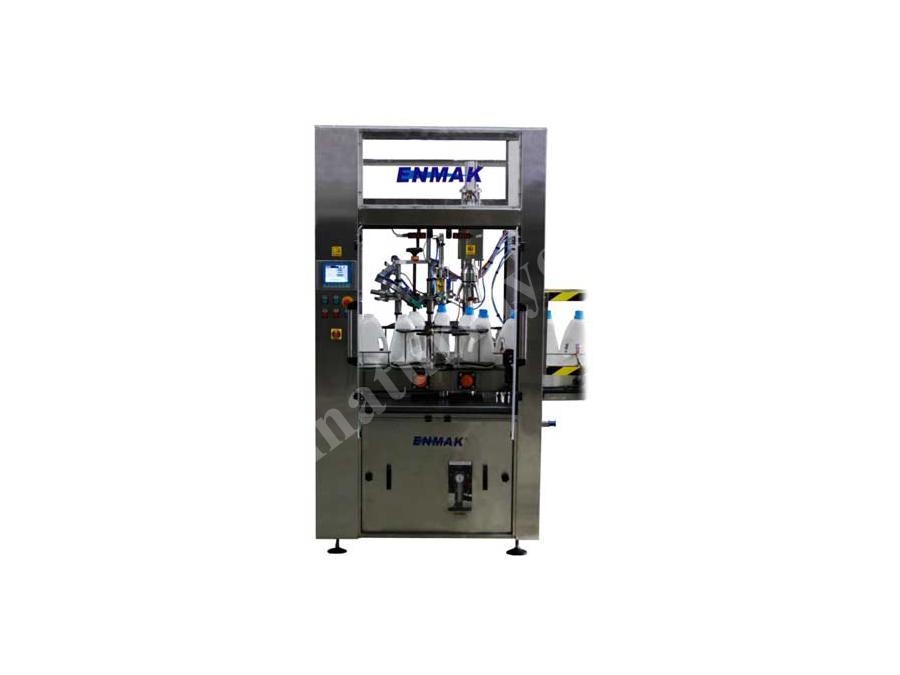 1200-3000 Pieces/Hour Robot Head Screw Cap Closing Machine