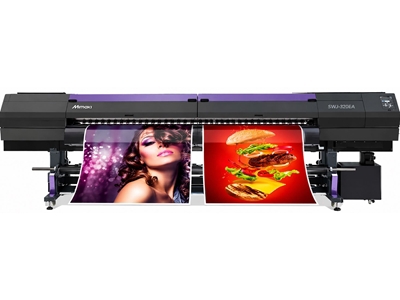 3200 mm 4 Baskı Kafalı Solvent Dijital Baskı Makinesi