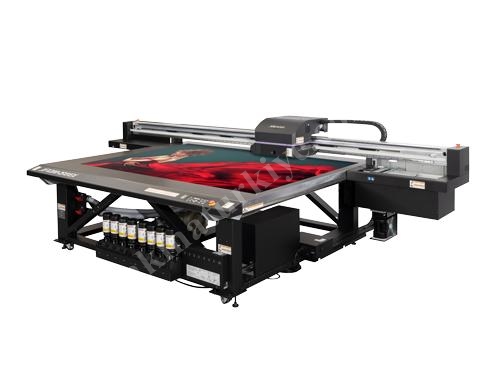 2500x1300 mm 6 Color Flatbed UV Printing Machine
