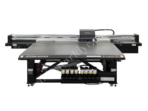 2500x1300 mm 6 Color Flatbed UV Printing Machine