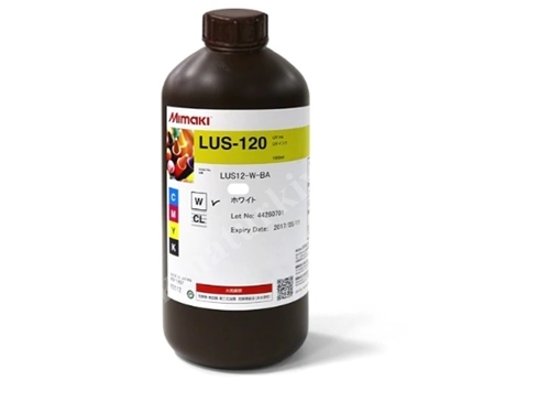 1-литровая бутылка светло-пурпурного УФ-чернила для печати