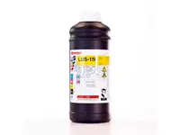 1-литровая бутылка светло-пурпурного УФ-чернила для печати